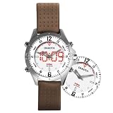 Dakota Hybrid Vibe Four Alarm Watch White
