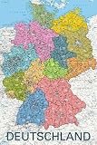 Produkt-Bild: Maps Deutschland politisch 2011 Landkarten Poster Deutschlandkarten Bundesl&auml;nder 61x91,5 cm