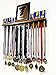 2ft- Medal Awards Rack- Premier Medal Hanger Display and Trophy Shelf - Multi-Purpose Trophy and Medal Holder for Medal Display, Plaques, Pictures, Trophies and more Solid Wood