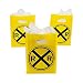 Premium Railroad Plastic Goody Bags, 7.25