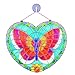 Melissa & Doug Stained Glass Made Easy Activity Kit, Arts and Crafts, Develops Problem Solving Skills, Butterfly, 140+ Stickers, 10.5