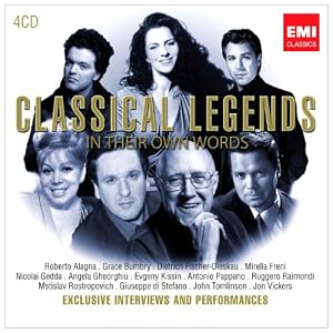 Classical Legends In Their Own Words