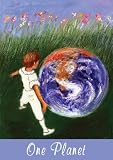 One Planet Decorative House Flag