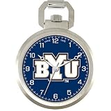 Game Time Men's Brigham Young University Pocket Watch #COL-PW-BYU