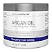 Argan Oil Hair Mask - Pure Argan Oil Of Morocco - Rich And Luxurious Argan Oil Leave In Hair Treatment - Elrique Naturals Argan Oil Hair Products With Pro Vitamin B5 Panthenol