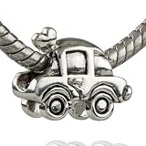 Pugster Mothers Day Gifts Mom Charm Pandora Chamilia Biagi Style Bead Lovely Car Charm Bead Fits Pandora Chamilia Biagi Bracelet