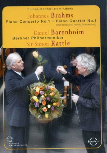 Europa Konzert From Athens: Johannes Brahms: Piano Concerto No.1 & Piano Quartet No. 1/Daniel Baren