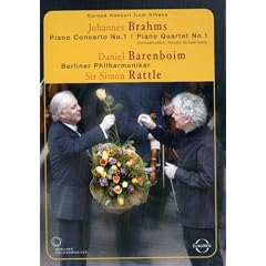 Europa Konzert From Athens: Johannes Brahms: Piano Concerto No.1 & Piano Quartet No. 1 Daniel... by 
