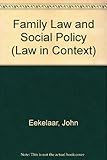 Family law and social policy