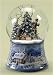 Pack of 2 Musical Kids Decorating the Christmas Tree Snow Globe Glitterdomes
