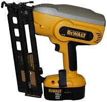 DEWALT DC618K Heavy-Duty XRP 18V Cordless 1-1/4 Inch - 2-1/2 Inch 16 Gauge 20&deg; Angled Finish Nailer Kit