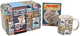 Paladone Fishing Gift Set with Mug and Harper Collins Joke Book