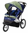Schwinn Free Wheeler 2 Double Jogging Stroller (Green/Blue)