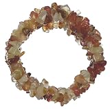 Carnelian Chip Stretch Bracelet