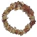 Carnelian Chip Stretch Bracelet