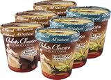 Gelato Classico Combo Pack: 3-Count Dark Chocolate and 3-Count Vanilla Bean, 16-Ounce Cups (Pack of 6)
