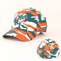 Miami Dolphins Flex Fit Camouflage Baseball Hat Miami Blue and Orange Camo