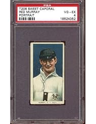 1909 T206 Sweet Caporal RED MURRAY - PORTRAIT - New York - PSA 4