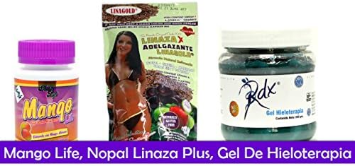 Mango Life, Nopal Linaza Plus, Gel De Hieloterapia Weight Loss Products Belly Lose Weight
