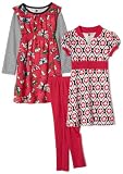 Tea Collection Girls 2-6x Daily Tea Early Spring 3-Piece Set