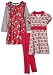 Search: Tea Collection Girls 2-6x Daily Tea Early Spring 3-Piece Set,Multi-Colored,4