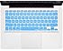 Kuzy - SKY BLUE Keyboard Cover Silicone Skin for MacBook Pro 13" 15" 17" (with or w/out Retina Display) iMac and MacBook Air 13" - Sky Blue