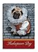 pug42  - Shakespearepug Damn Funny Fabulous Pugs Birthday Greeting Card