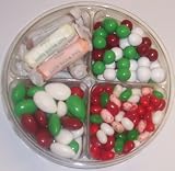 Scott's Cakes 4-Pack Christmas Mix Jelly Beans, Dutch Mints, Christmas Jordan Almonds, & Salt Water Taffy