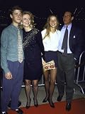 TV Producer Bruce Paltrow and Wife, Actress Blythe Danner, with their Children Jake and Gwyneth Premium Photographic Poster Print, 24x32