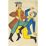 Two men fighting (Print On Demand)