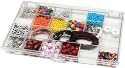 Darice 10-1/2-Inch by 6-1/2-Inch Plastic Storage Box