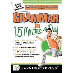(Grammar in 15 Minutes a Day [With Free Online Practice Exercises Access Code]) By Learning Express LLC (Author) paperback Published on (11 , 2008)