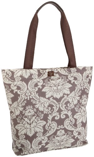 Emilie Sloan Audrey Classic Tote,Silver Stone,one size