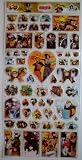 Anime Naruto and Characters Sticker Sheet #2