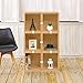 Way Basics Cube Plus Cubby Organizer (Tool-Free Assembly and Uniquely Crafted from Sustainable Non Toxic zBoard Paperboard), Natural Wood Grain