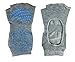 Besteek Yoga Pilates Non Slip Fingerless Socks and Gloves