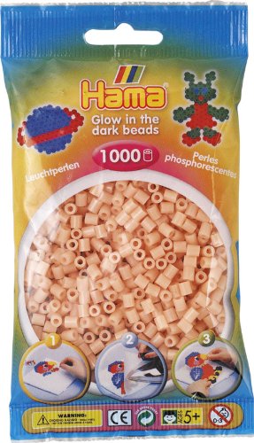 HAMA 207-56 - Perlen leuchtfarben/pink, 1000 St&uuml;ck Preisvergleich