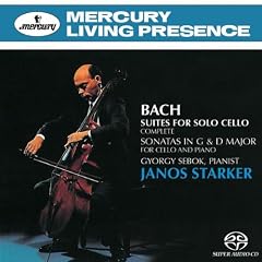 Bach : Suites pour violoncelle seul (int�grale) - Sonates en sol et r� majeur pour violoncelle et piano