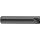 Chicago Latrobe 239 High-Speed Steel Reduced Shank Drill Bit, Black Oxide Finish, Round Shank, 118 Degree Conventional Point