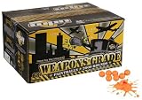 WPN Weapons Grade Paintballs - 2000 Rounds - Orange Shell / Orange Fill
