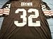 Jim Brown autographed Browns authentic jersey (TriStar)