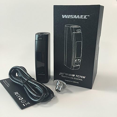 Generic Original Wismec Presa Temp Control Box Mod 75w TC, Black
