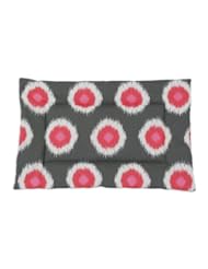 Chooty Ikat Dot Flamingo Single Channel Padded Pet Mat, 25 by 17-Inch