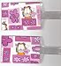 Search : Set of 2 Luggage Tags Made with Garfield Flower Power Fabric