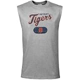 Majestic Detroit Tigers Ash Contender Sleeveless T-shirt