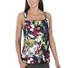 GO International® Cowl Neck Top - Midnight Floral