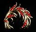 Bouquet Of Rhinestones Flower Pin Brooch W/Swarovski Crystals, Vintage Brooch, Jewelry Gift ideas