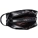 HappyDavid PU Leather Zipped Travel Toiletry Bag Mens Ladies Supply Toiletry Bag