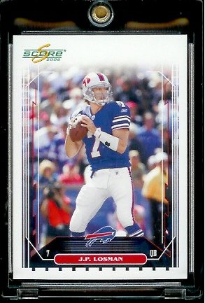 2006 Score Factory Set Single Card # 25 J P Losman - Buffalo Bills - NFL Football Cards