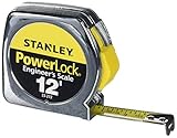 UPC 076174332728 product image for Stanley 33-272 12-by-1/2-Inch Heavy-Duty Powerlock Decimal Scale Tape Rule with  | upcitemdb.com